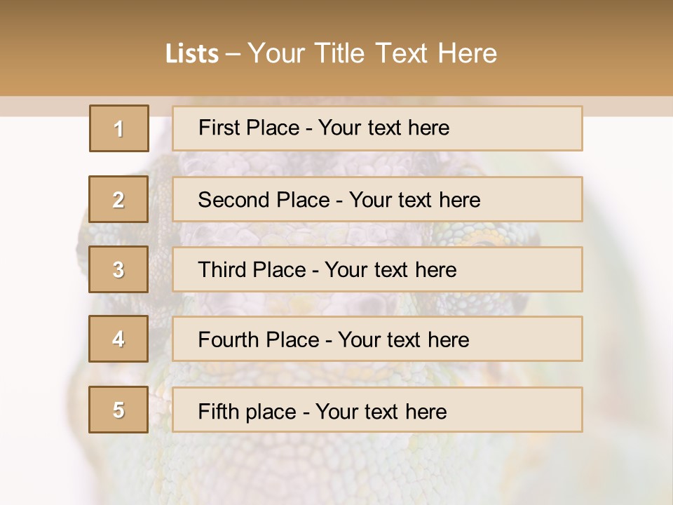 On Top Of Stem Flower PowerPoint Template