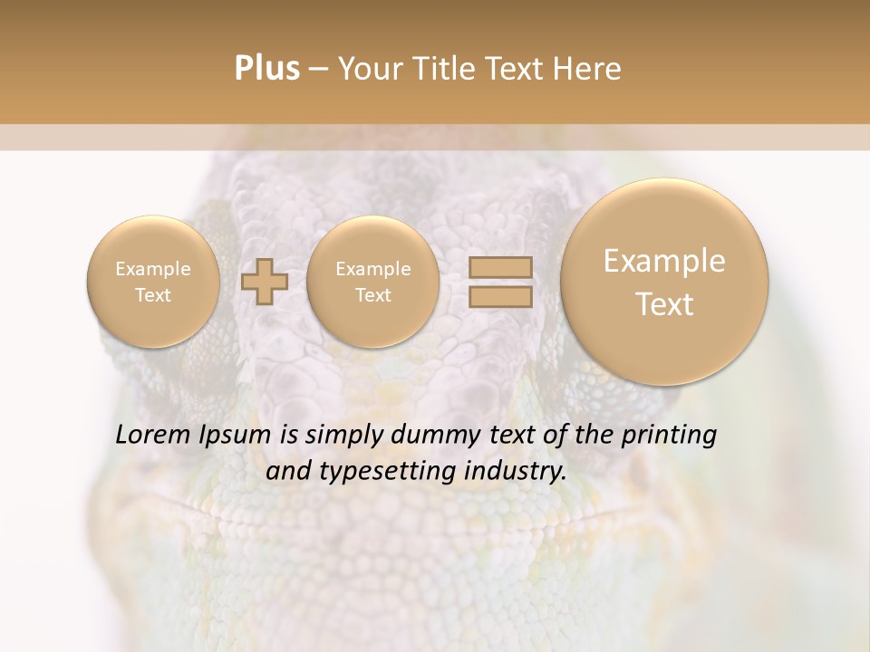On Top Of Stem Flower PowerPoint Template