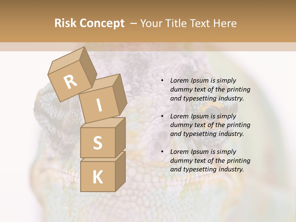 On Top Of Stem Flower PowerPoint Template