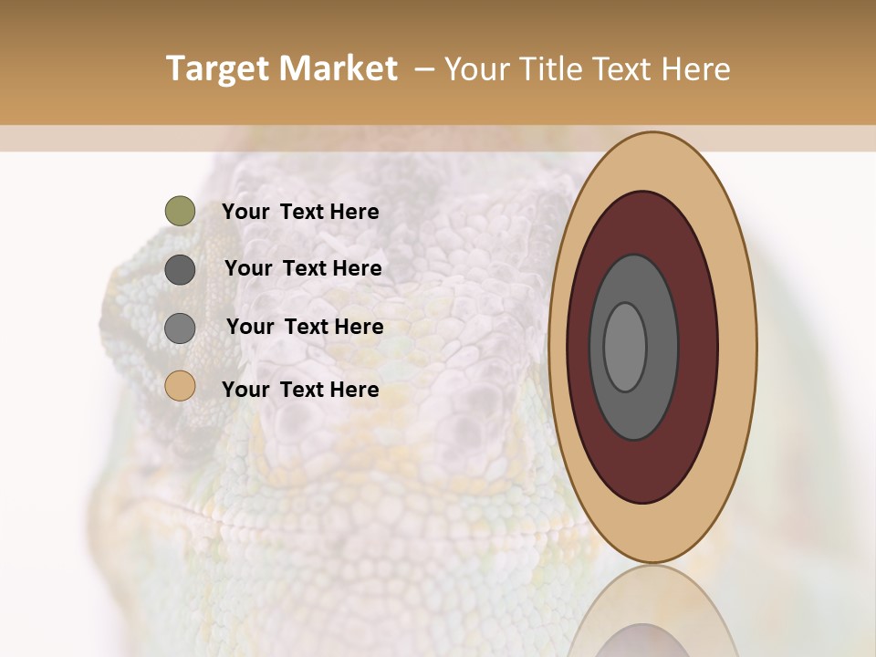 On Top Of Stem Flower PowerPoint Template