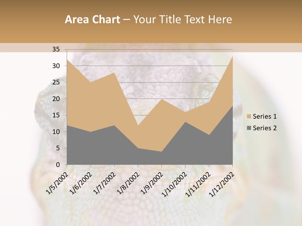 On Top Of Stem Flower PowerPoint Template