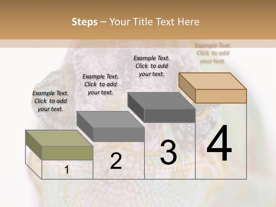 On Top Of Stem Flower PowerPoint Template