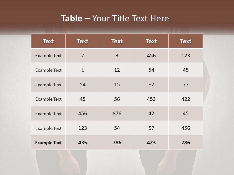 Man Lose Weight Adult PowerPoint Template