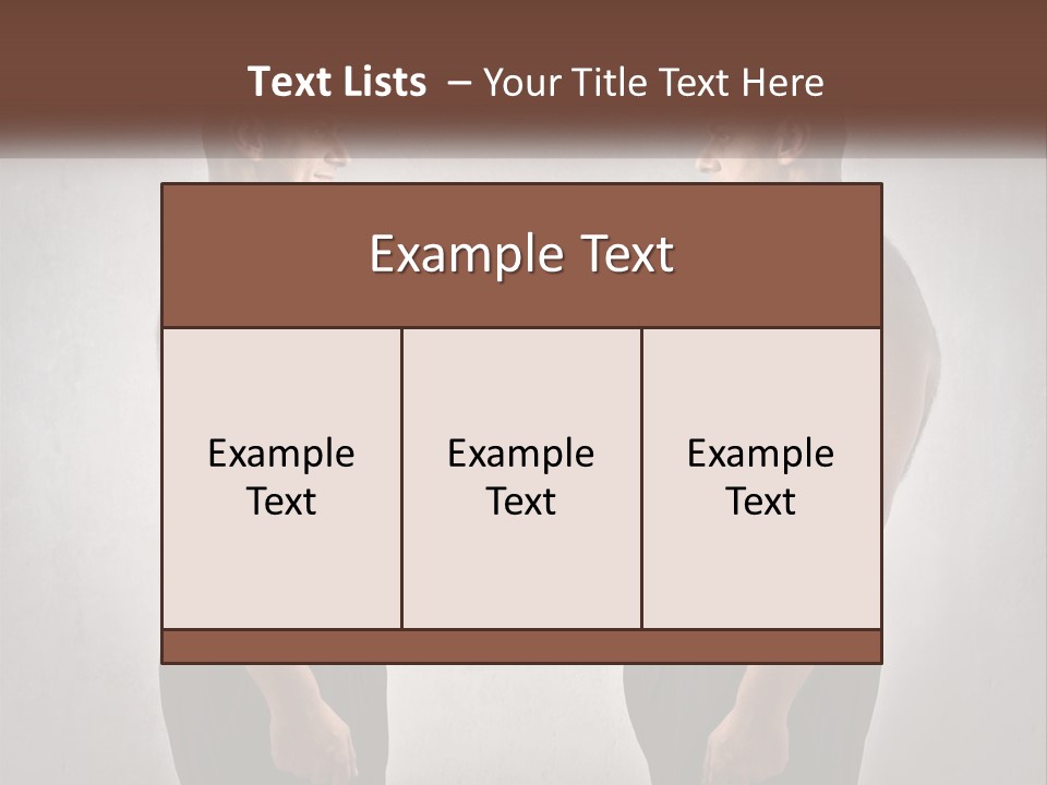 Man Lose Weight Adult PowerPoint Template