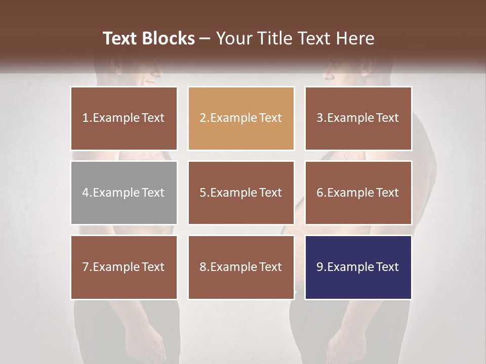 Man Lose Weight Adult PowerPoint Template