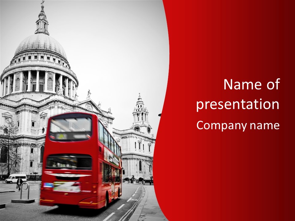 Dome Street London PowerPoint Template