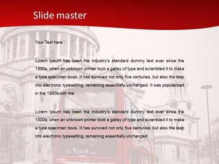 Dome Street London PowerPoint Template