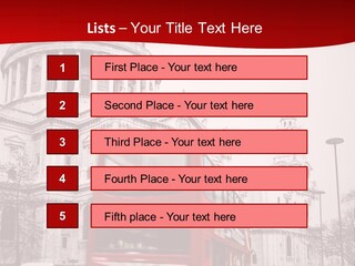 Dome Street London PowerPoint Template