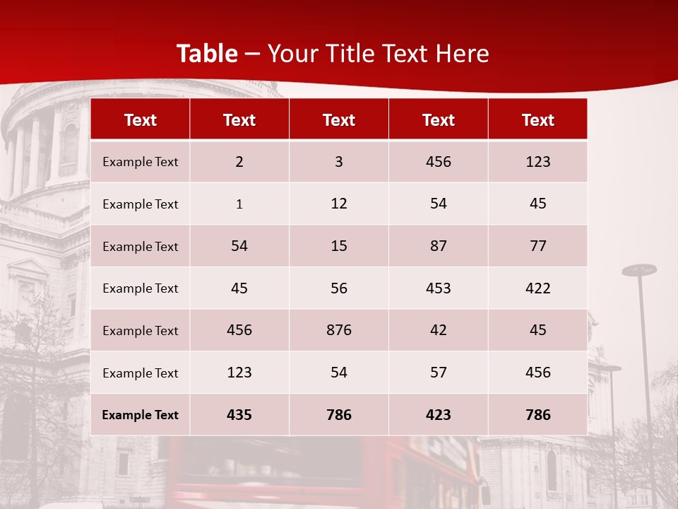 Dome Street London PowerPoint Template