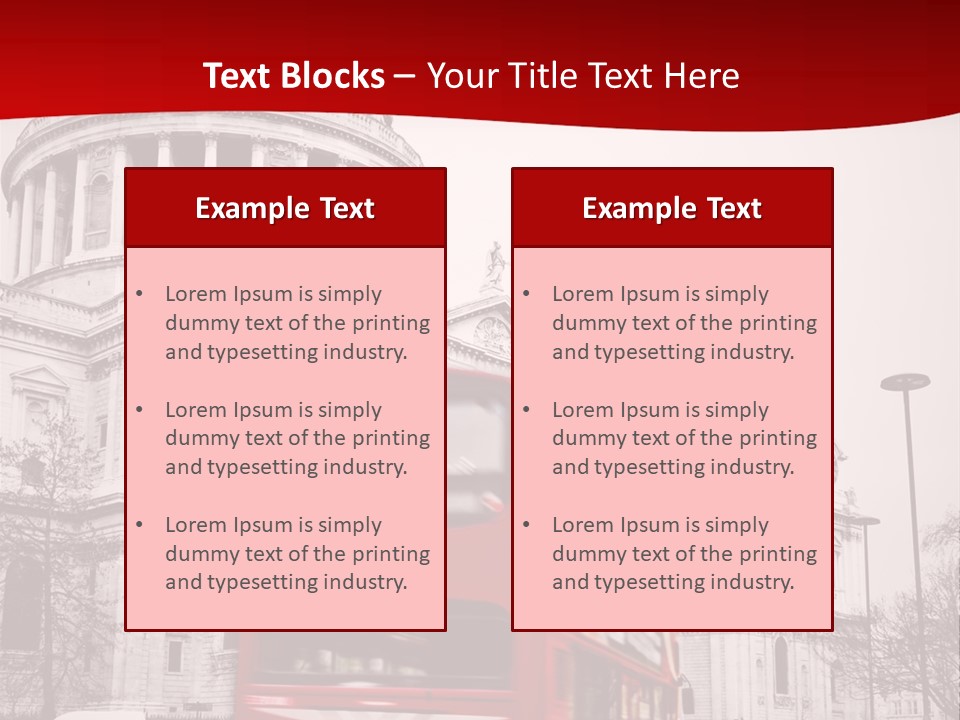 Dome Street London PowerPoint Template