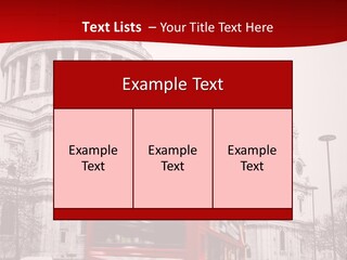 Dome Street London PowerPoint Template