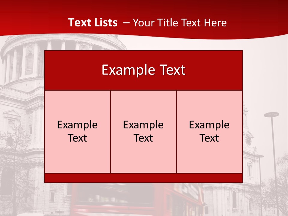 Dome Street London PowerPoint Template