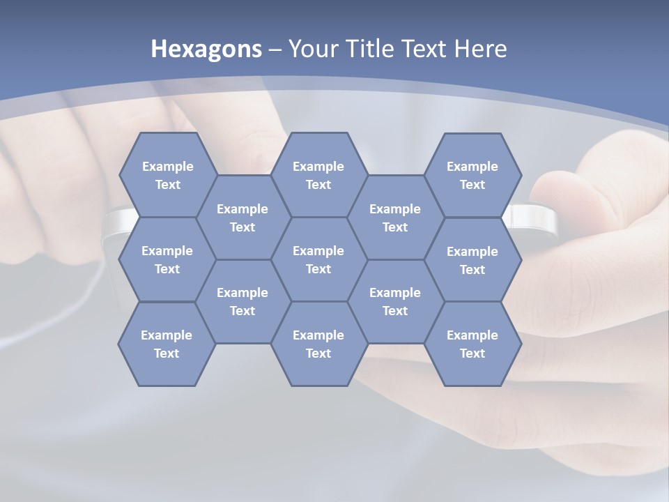 Businessman Phone Modern PowerPoint Template