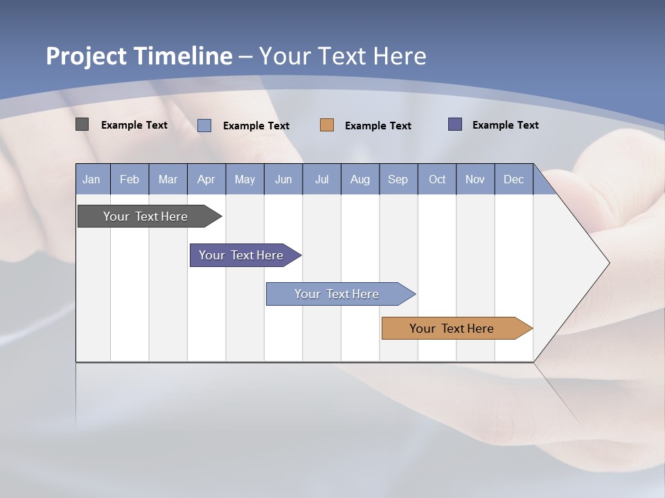 Businessman Phone Modern PowerPoint Template