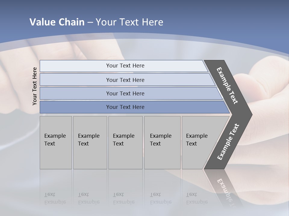 Businessman Phone Modern PowerPoint Template