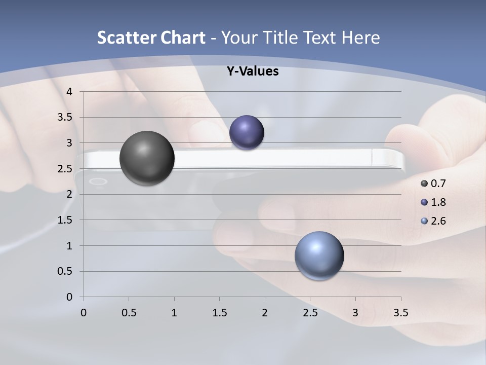 Businessman Phone Modern PowerPoint Template