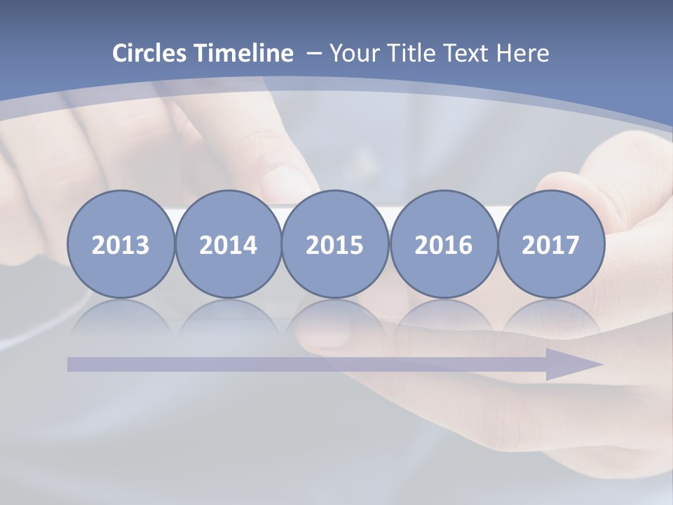 Businessman Phone Modern PowerPoint Template