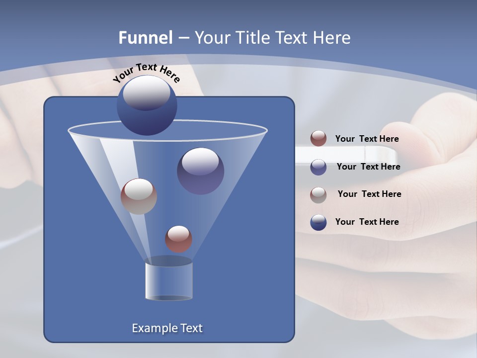 Businessman Phone Modern PowerPoint Template