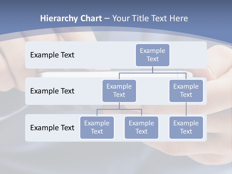 Businessman Phone Modern PowerPoint Template