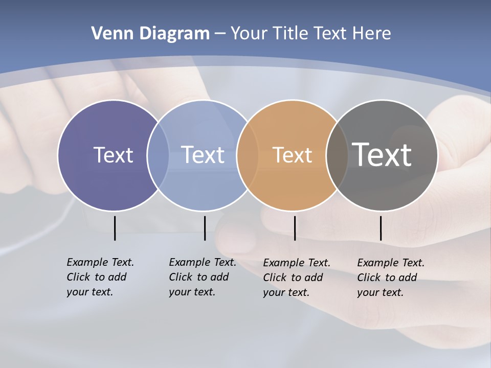 Businessman Phone Modern PowerPoint Template