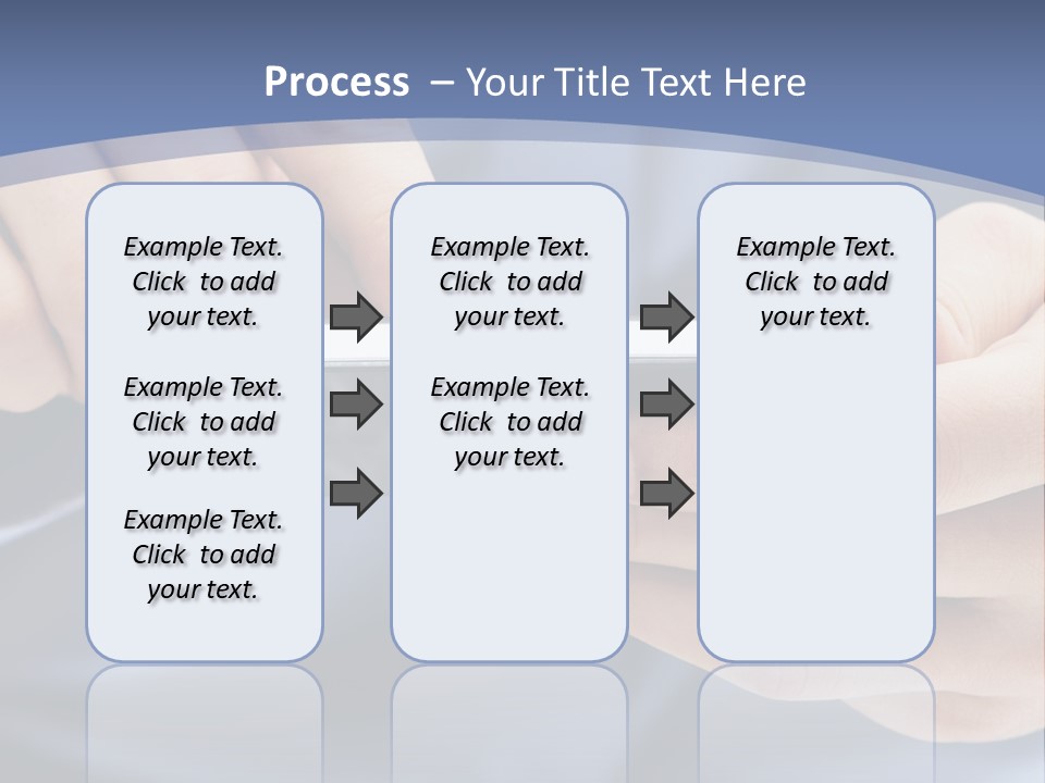 Businessman Phone Modern PowerPoint Template