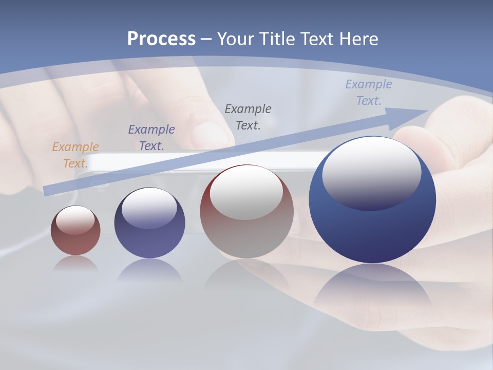 Businessman Phone Modern PowerPoint Template