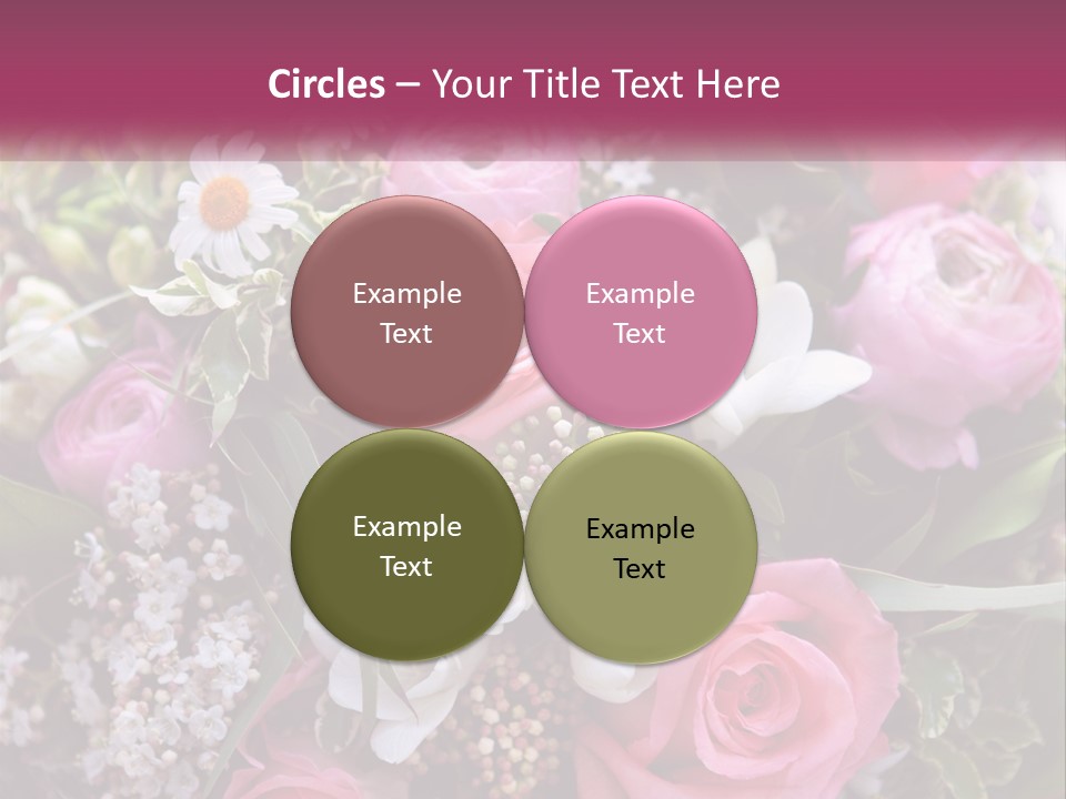 Romantic Present Rosa PowerPoint Template