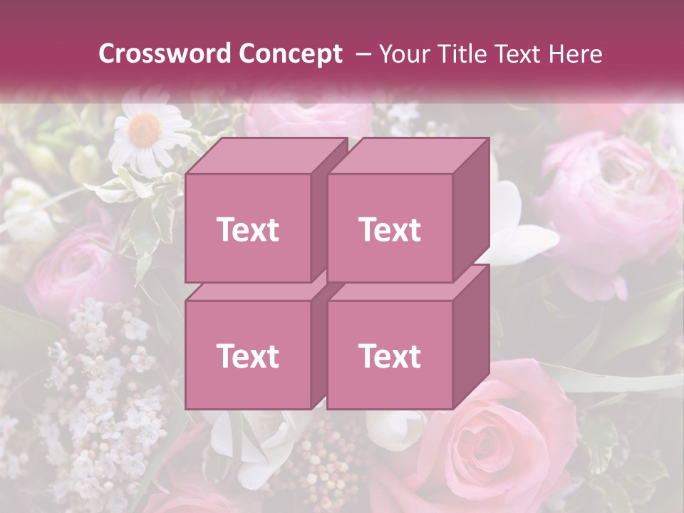 Romantic Present Rosa PowerPoint Template