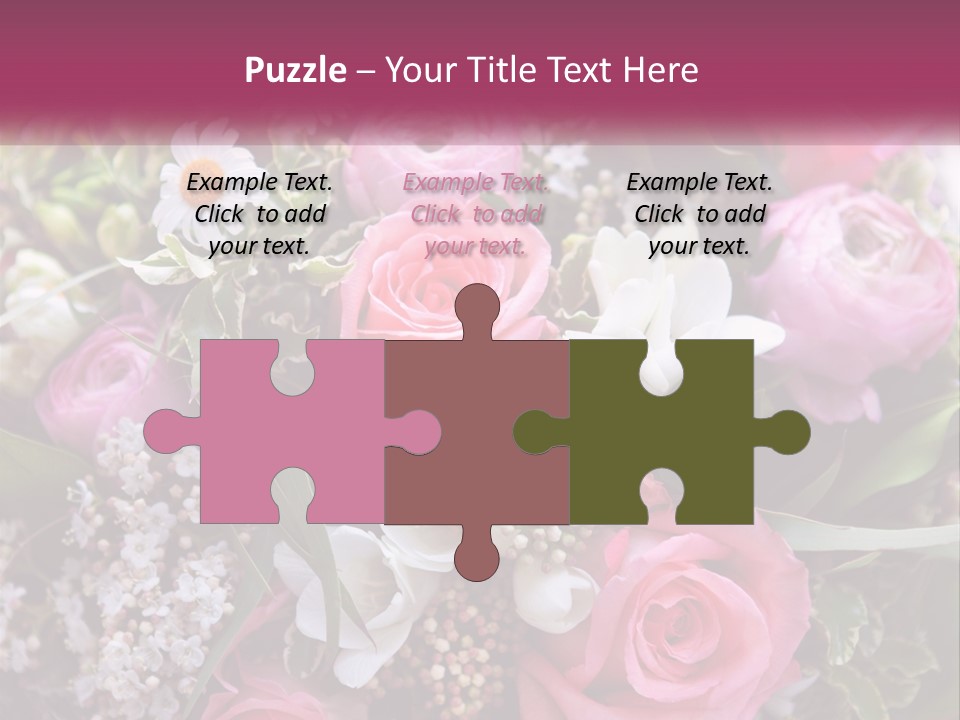 Romantic Present Rosa PowerPoint Template