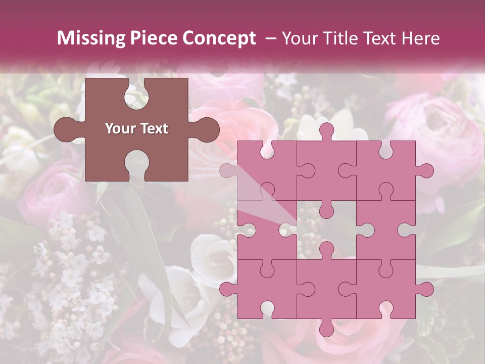 Romantic Present Rosa PowerPoint Template