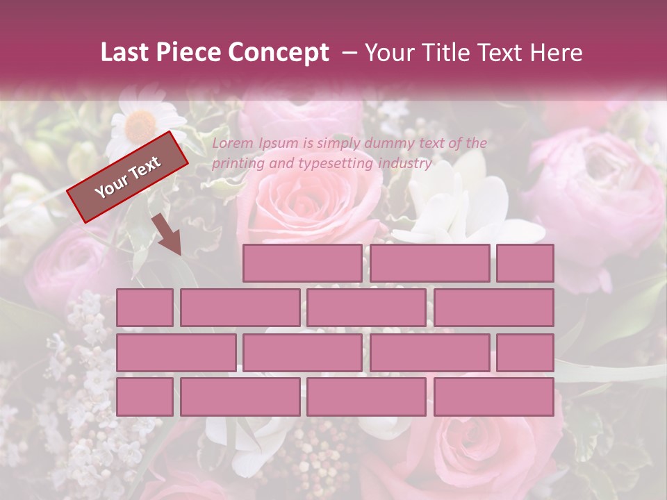 Romantic Present Rosa PowerPoint Template