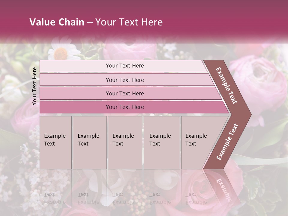 Romantic Present Rosa PowerPoint Template