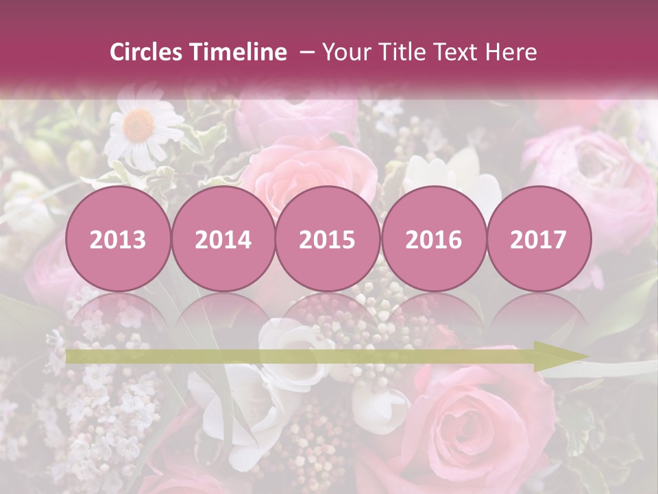 Romantic Present Rosa PowerPoint Template