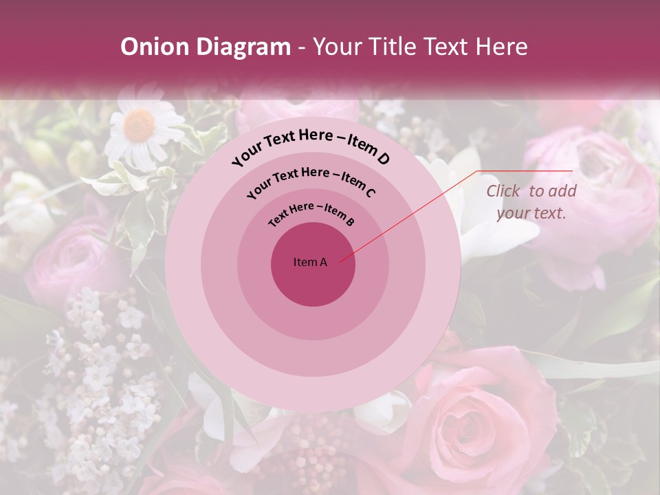 Romantic Present Rosa PowerPoint Template