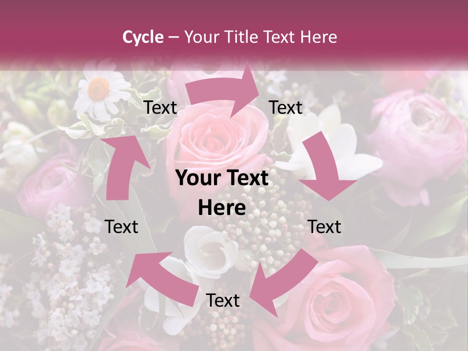 Romantic Present Rosa PowerPoint Template