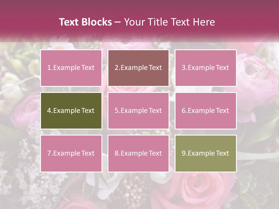 Romantic Present Rosa PowerPoint Template