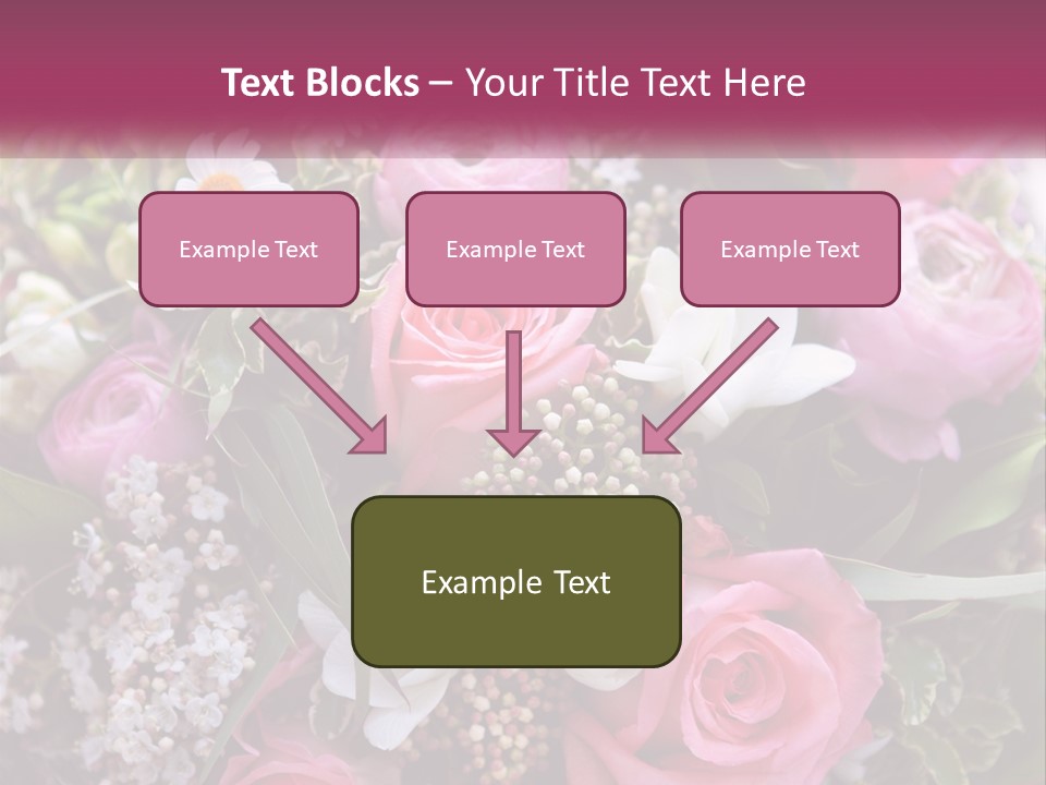 Romantic Present Rosa PowerPoint Template