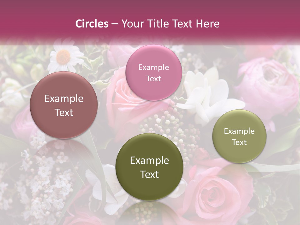 Romantic Present Rosa PowerPoint Template