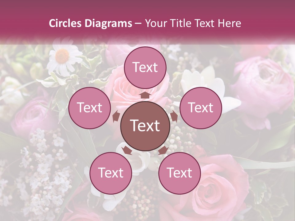 Romantic Present Rosa PowerPoint Template