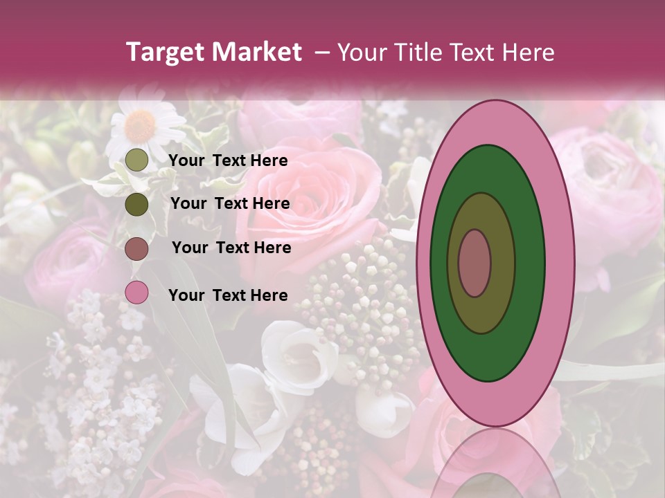 Romantic Present Rosa PowerPoint Template