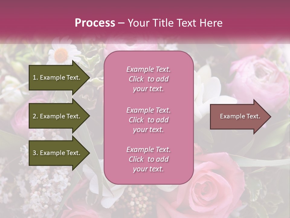 Romantic Present Rosa PowerPoint Template