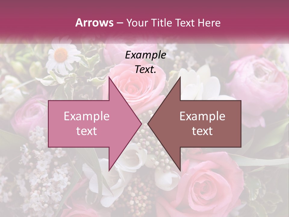 Romantic Present Rosa PowerPoint Template