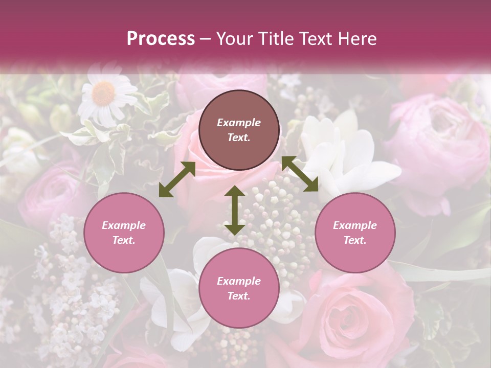 Romantic Present Rosa PowerPoint Template