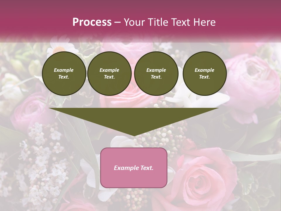 Romantic Present Rosa PowerPoint Template