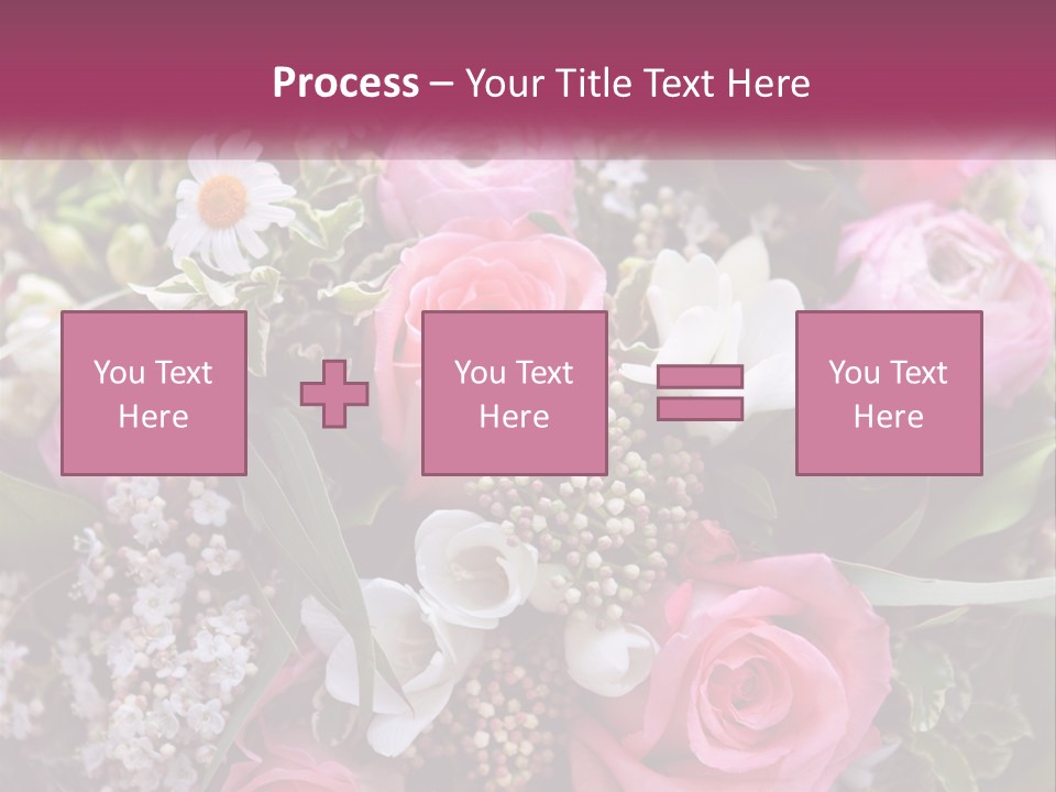 Romantic Present Rosa PowerPoint Template