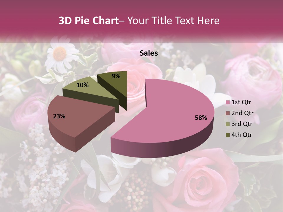 Romantic Present Rosa PowerPoint Template