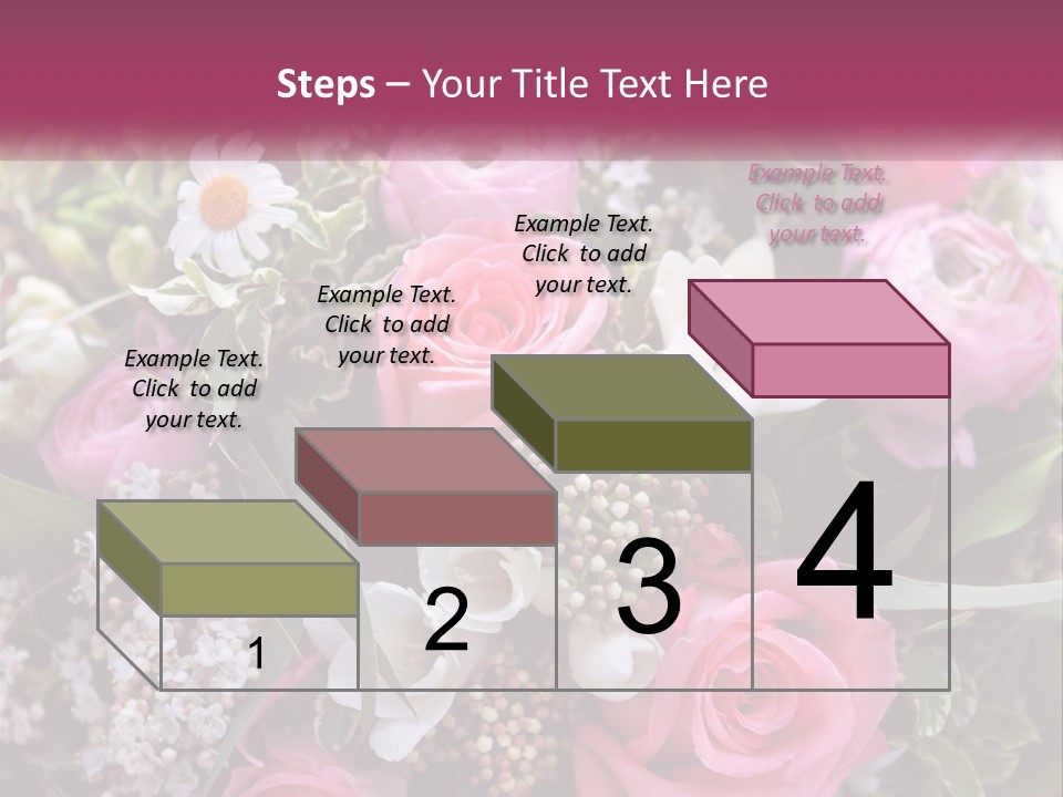 Romantic Present Rosa PowerPoint Template