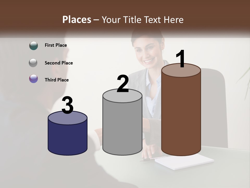 Teamwork Greeting Years PowerPoint Template