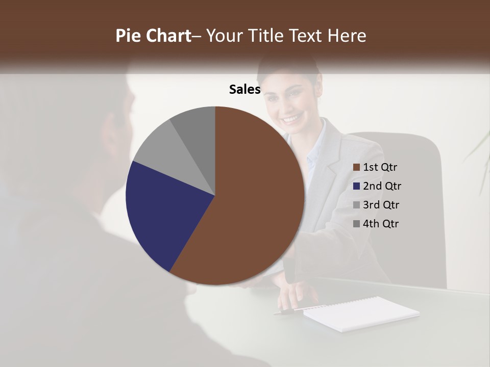 Teamwork Greeting Years PowerPoint Template