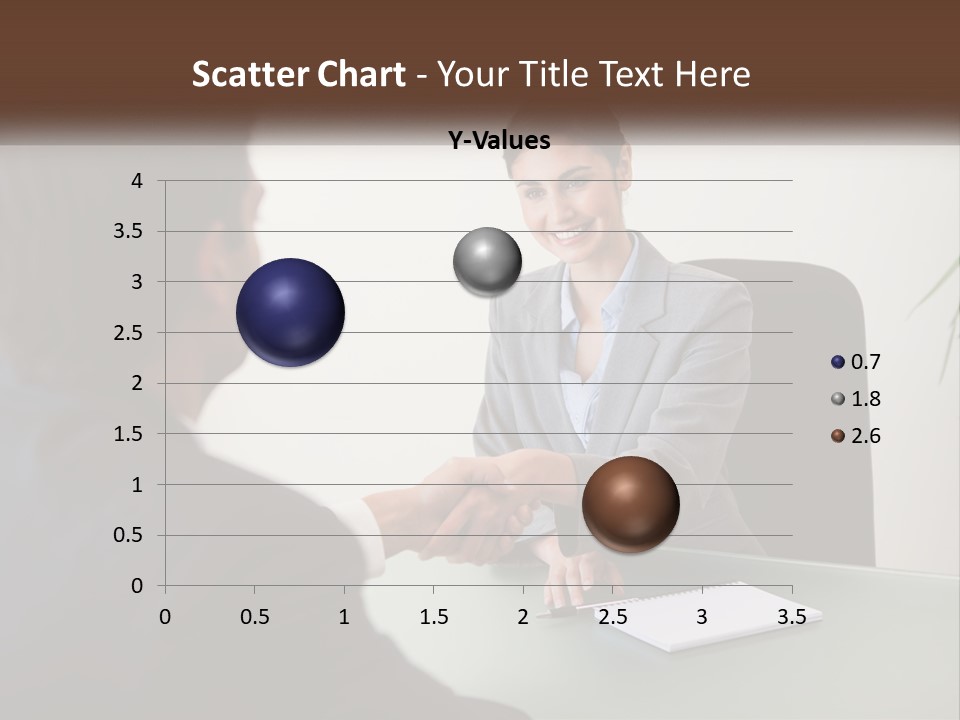 Teamwork Greeting Years PowerPoint Template